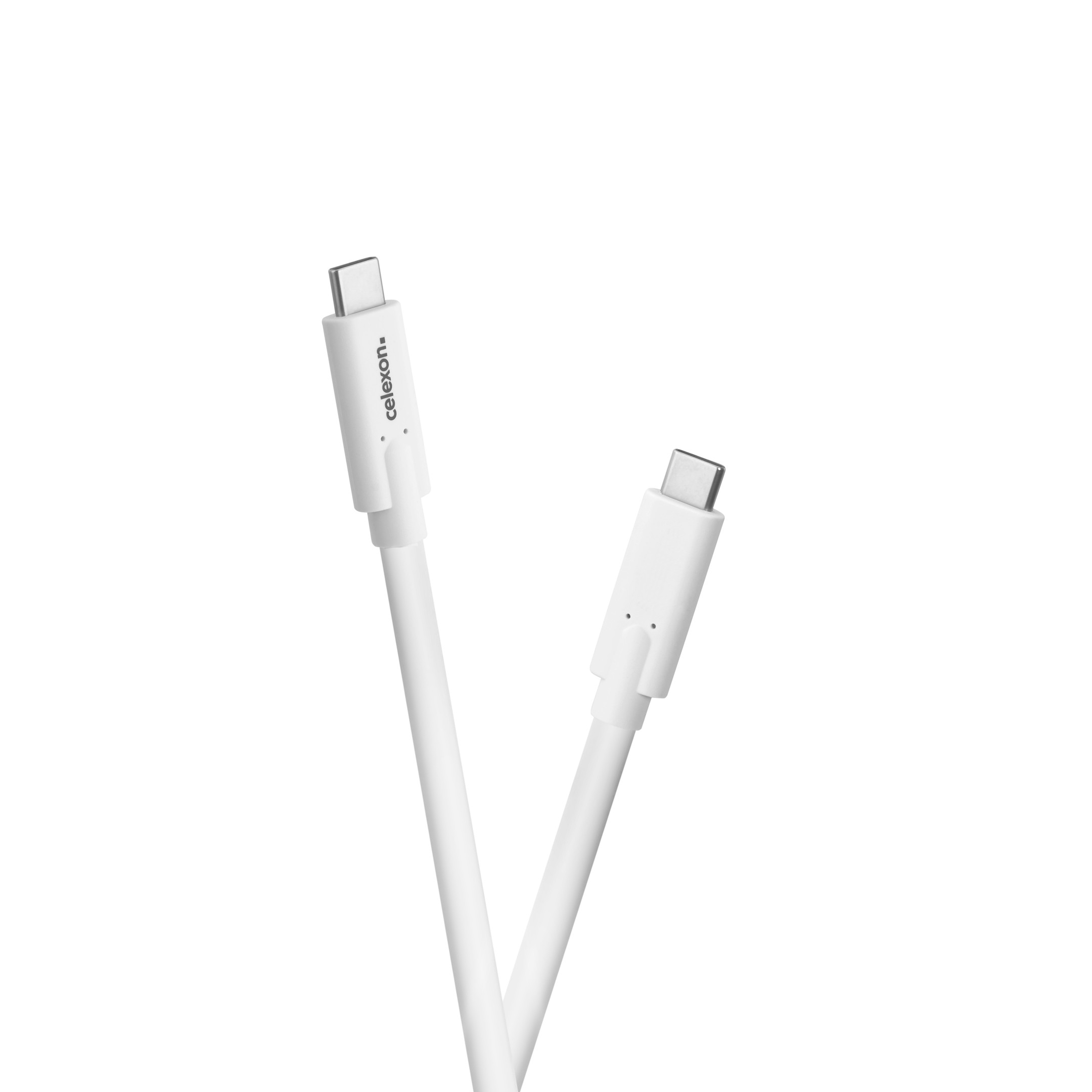 celexon USB-C Kabel - USB 3.2 Gen 2x1 1,0m, weiß