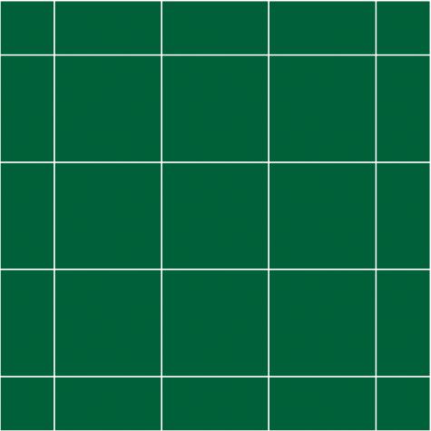 Lineatur 9 gelbe Lineatur auf grüner Tafel, 10 cm quadriert, bis zu einer Tafelflächengröße von 200x100 cm. Preis pro m²