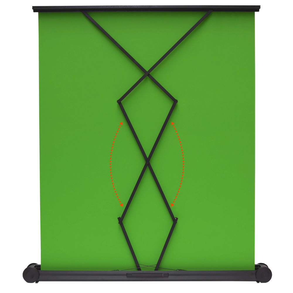 celexon Mobile Chroma Key Green Screen 150 x 180 cm