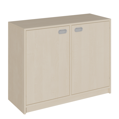 Korpus-Schrank mit 2 Türen B/H/T: 102x80x40 cm, 4 Einlegeböden, mit Mittelwand