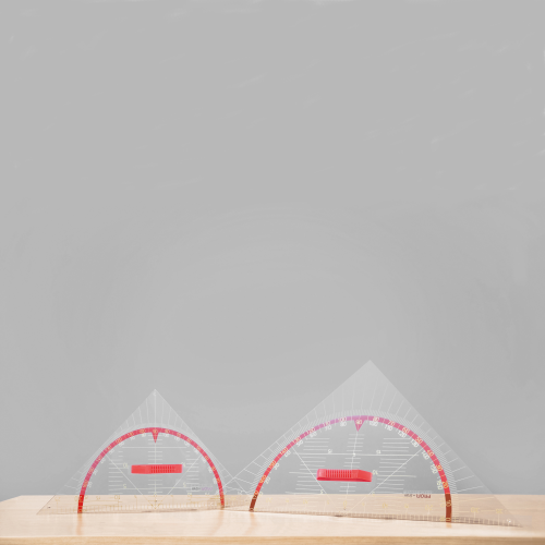 Geodreieck, Geometrie-Dreieck der Serie Profi Linie Länge: 80 cm