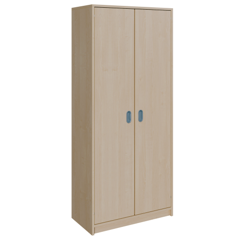 Korpus-Schrank mit 2 Türen in voller Höhe B/H/T: 78x180x40 cm, mit 2 Türen und 4 Einlegeböden