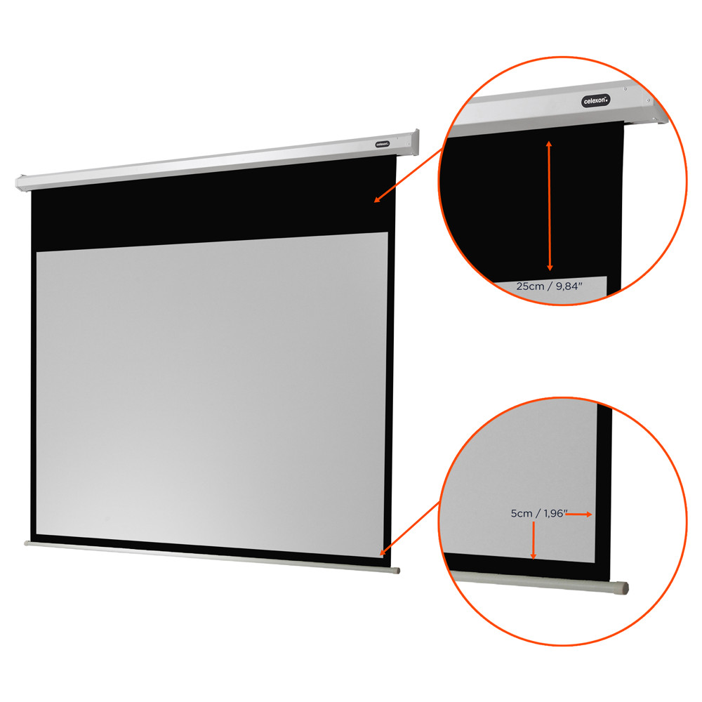 celexon Leinwand Motor Economy 300 x 169 cm