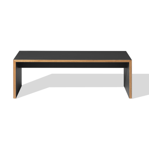 Bench Sitzelement B/H/T: 120x45x45 cm, 25mm Platte HPL, m. ABS Kante 2mm