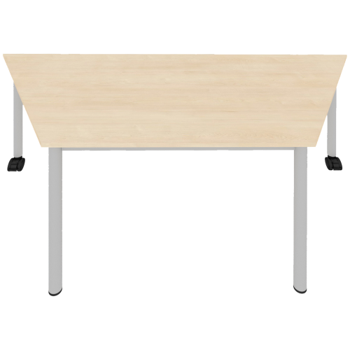 Vari² Trapeztisch, fahrbarer Schultisch B/H/T: 160x72x80x80 cm, Melaminplatte