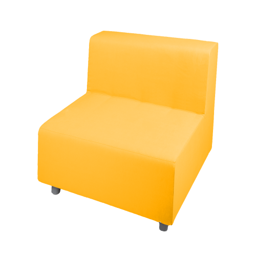Relax! Einerbank mit Lehne B/H/T 70x70x72 cm, Sitzhöhe: 39 cm, Bezug Stoff