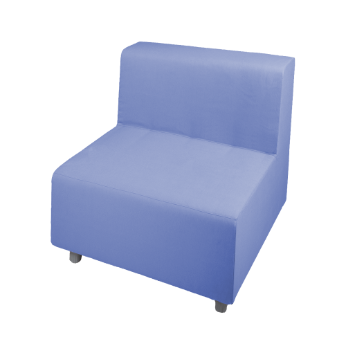 Relax! Einerbank mit Lehne B/H/T 70x70x72 cm, Sitzhöhe: 39 cm, Stoffbezug und Polster schwer entflammbar