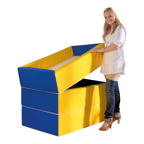 Matratze für stapelbares Kinderbett B/H/T: 50x10x100 cm, mit PU-Bezug
