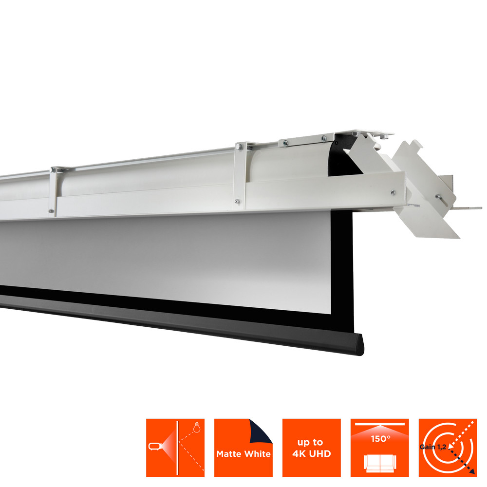 celexon Deckeneinbau Leinwand Motor Expert 300 x 225 cm