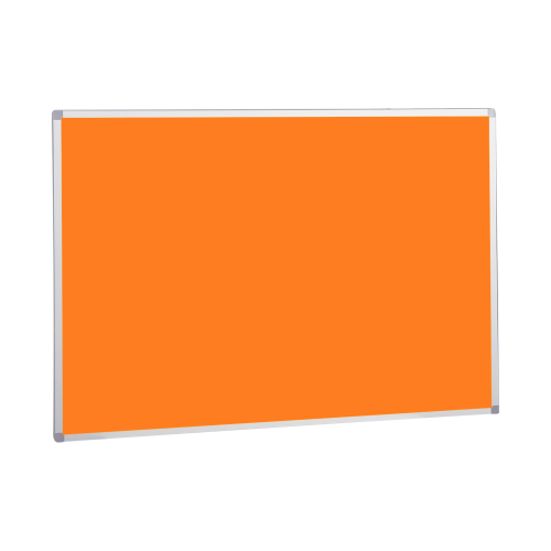 Stoff-Pinwand Edge-Line Fabric B/H: 150x100 cm, Stofffarbe Orange