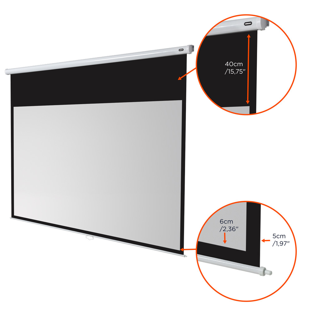 celexon Leinwand Rollo Economy 305 x 172 cm