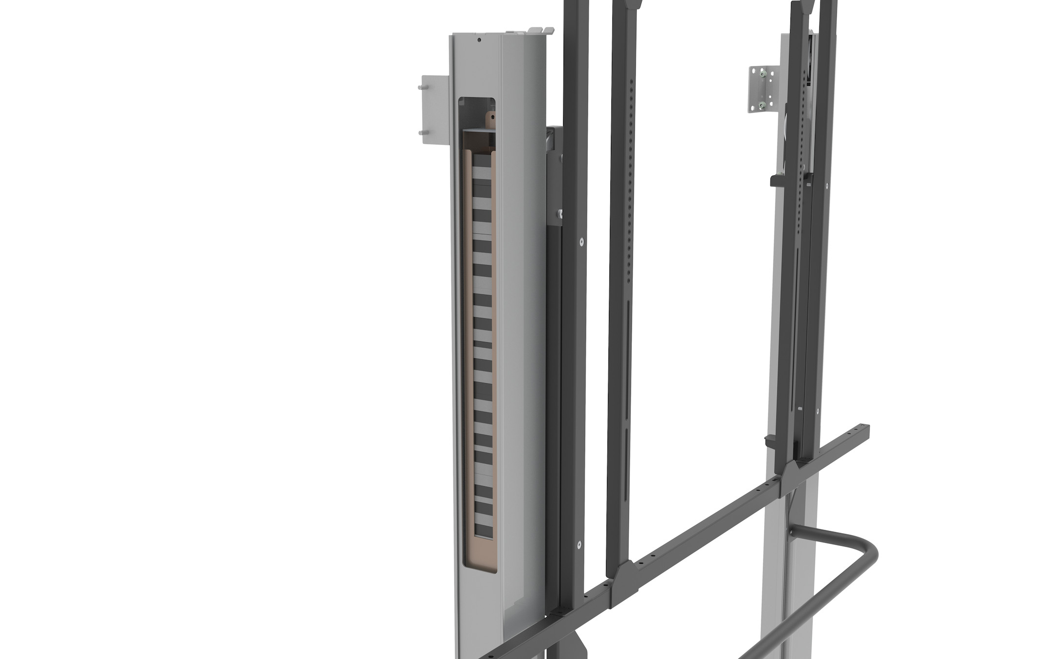 celexon Expert manuelles 2-Säulen-Pylonensystem Adjust-W für 75" Displays