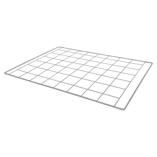Zusätzlicher Gitterboden B/T = 73x50 cm, Trockengitter A2, Ergänzungsartikel für Trocknungswagen TW-2, Drahtgitterboden