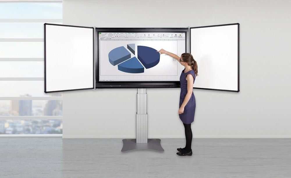 celexon Whiteboardflügel für Displayständer Professional Plus und Expert Serie