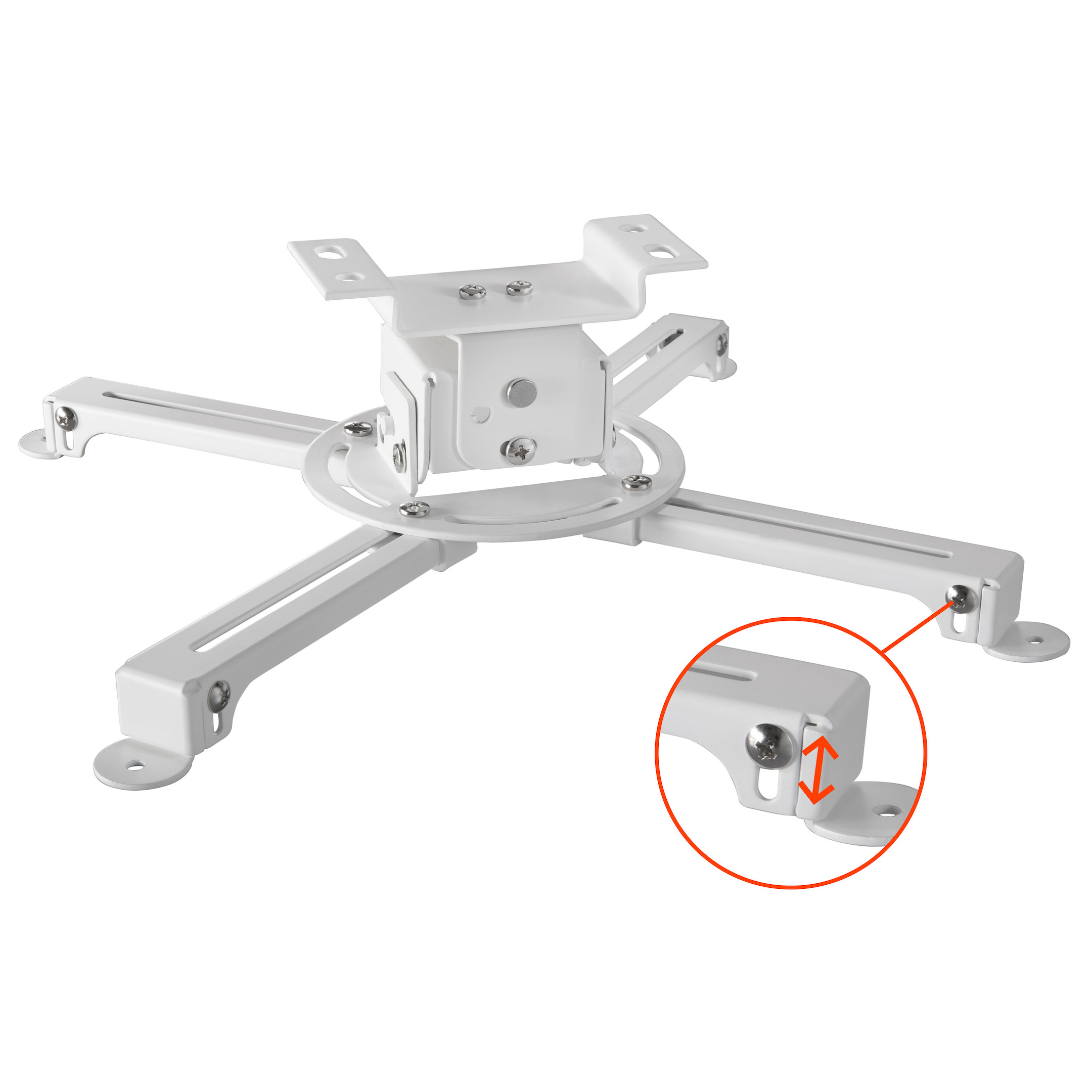celexon Deckenhalterung universal MultiCel 1000 Pro - weiß