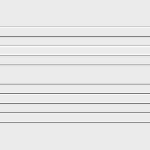 Lineatur Notenlinien für Whiteboardoberflächen, bis zu einer Tafelflächengröße von 200x100 cm. Preis pro m²