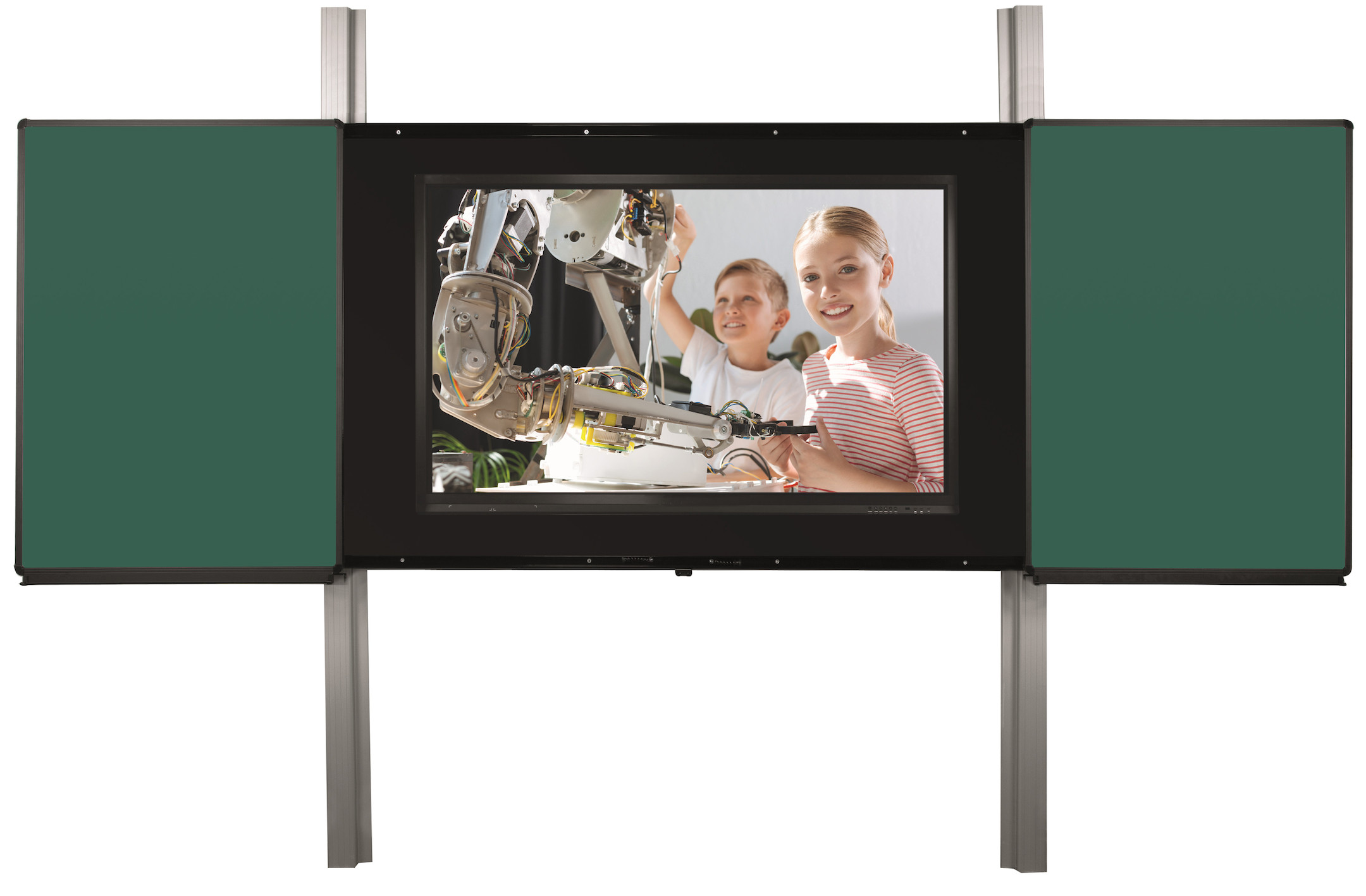 celexon Expert elektrisches 2-Säulen-Pylonensystem Adjust-6586W SmartSlide mit Flügeln