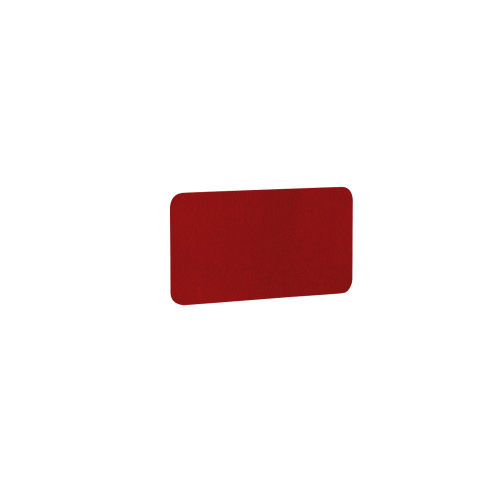 Akustikelement AKUSTIX Vario B/H/T: 80x40x1,8cm, Rot