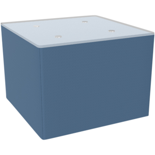 Sit!Box quadratischer Tisch B/H/T: 41x40x41 cm, Stoffgruppe C3 (schwer entflammbar)