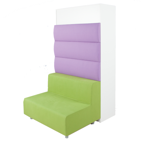 Wandpaneele für Relax! 1-Sitzer, Bezug schwer entflammbar B/H/T: 70x90x8 cm, 3-stöckig