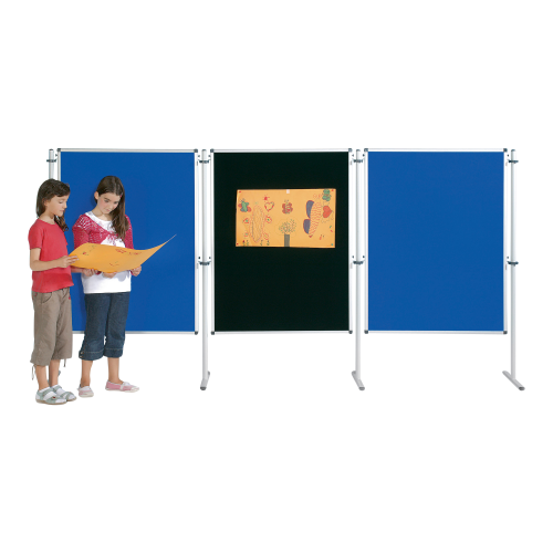 Stecktafel-Set, "Compact 3" 3x Tafel: 120x90 cm, 4x T-Fuß Stativ