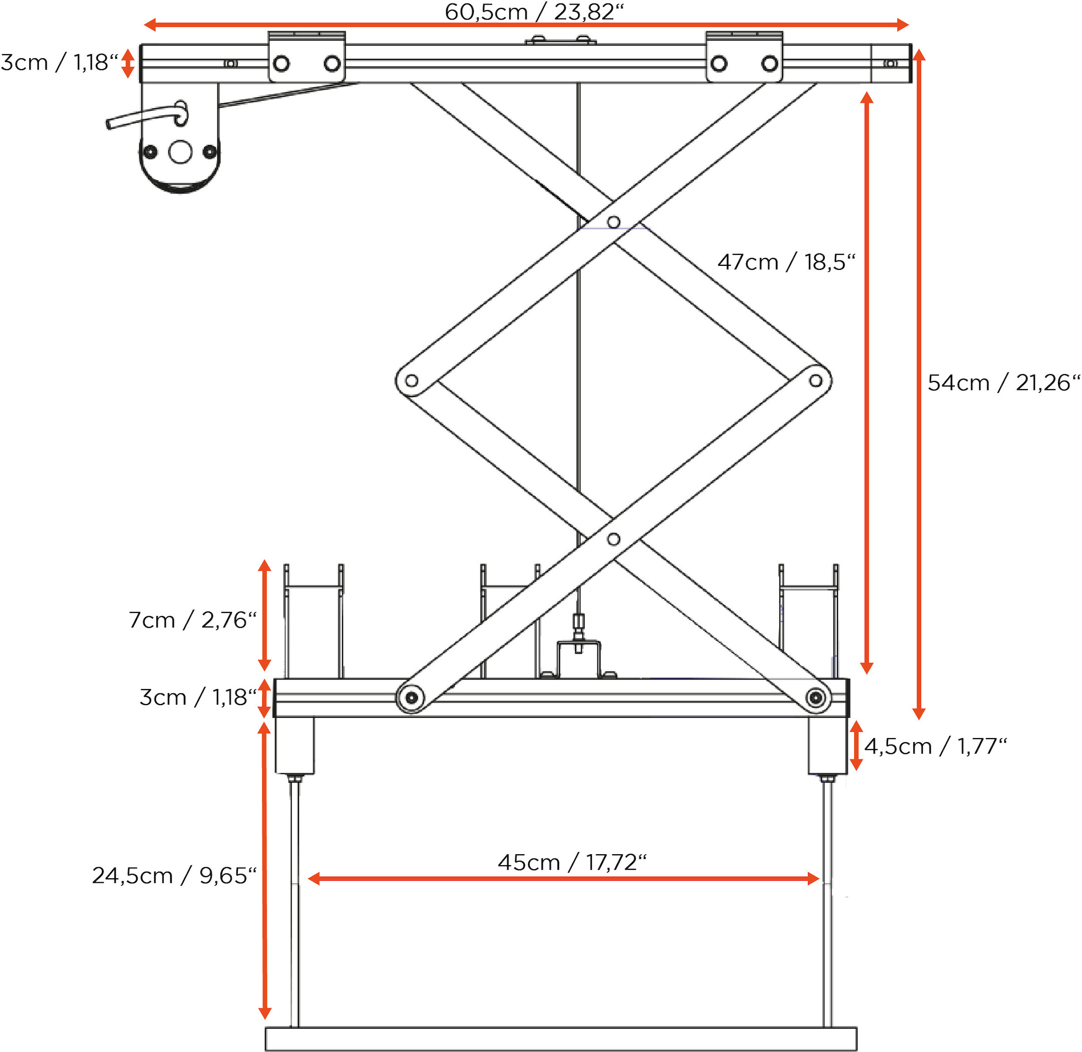 celexon Deckenlift PL400 HC Plus