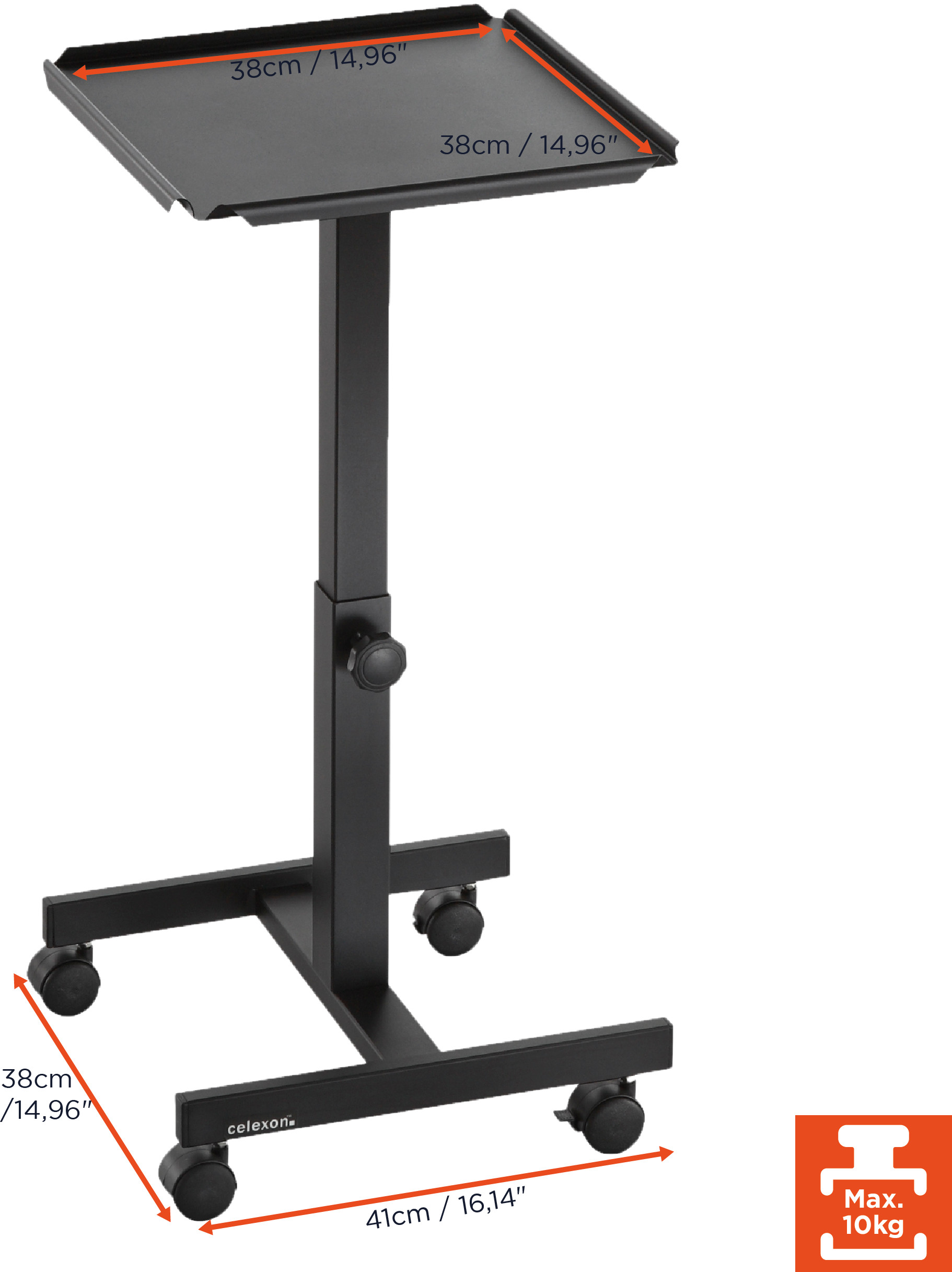 celexon Projektionstisch PT1010B