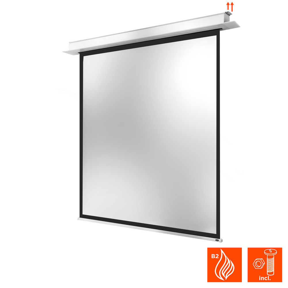 celexon Deckeneinbauleinwand Motor Professional Plus 240 x 240 cm