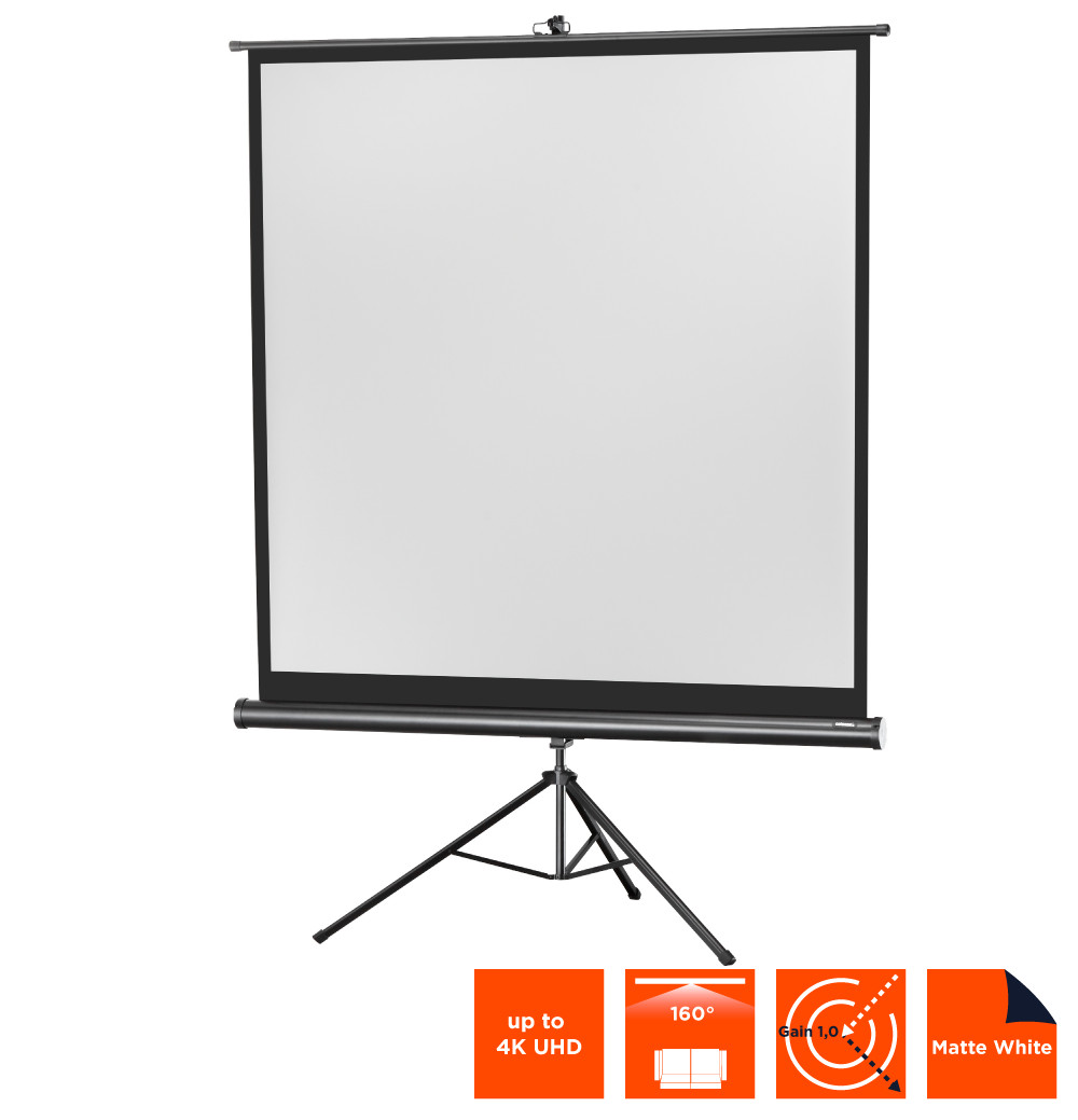 celexon Stativleinwand Economy 219 x 219 cm