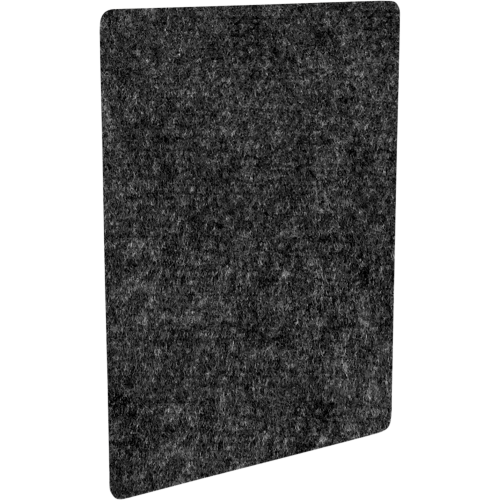 Akustikelement AKUSTIX Muram, mobiler Raumteiler B/H/T: 120x160x1,8 cm, Anthrazit