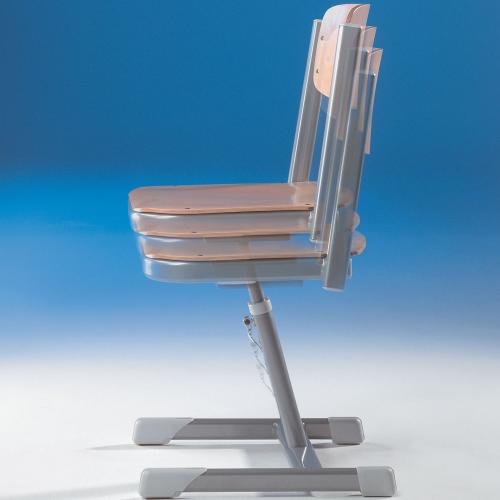 Aluflexstuhl "Lordo" Schulstuhl höhenverstellbar Sitzhöhe: 38-50 cm