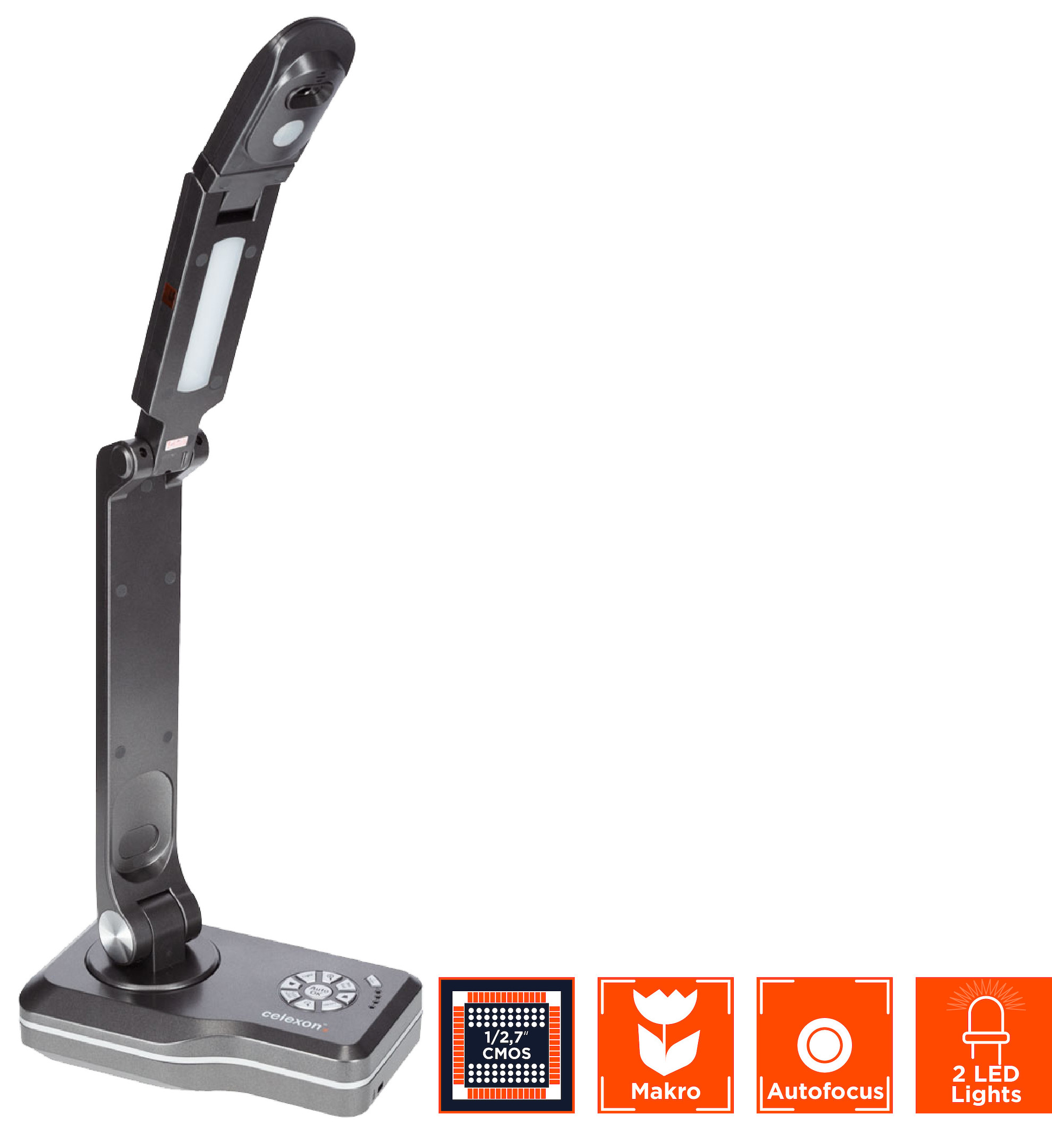 celexon Dokumenten-Kamera DK800 mit Tragetasche M