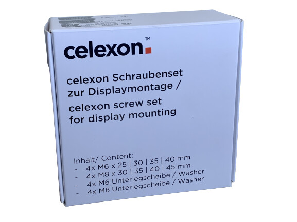 celexon Schraubenset zur Displaymontage