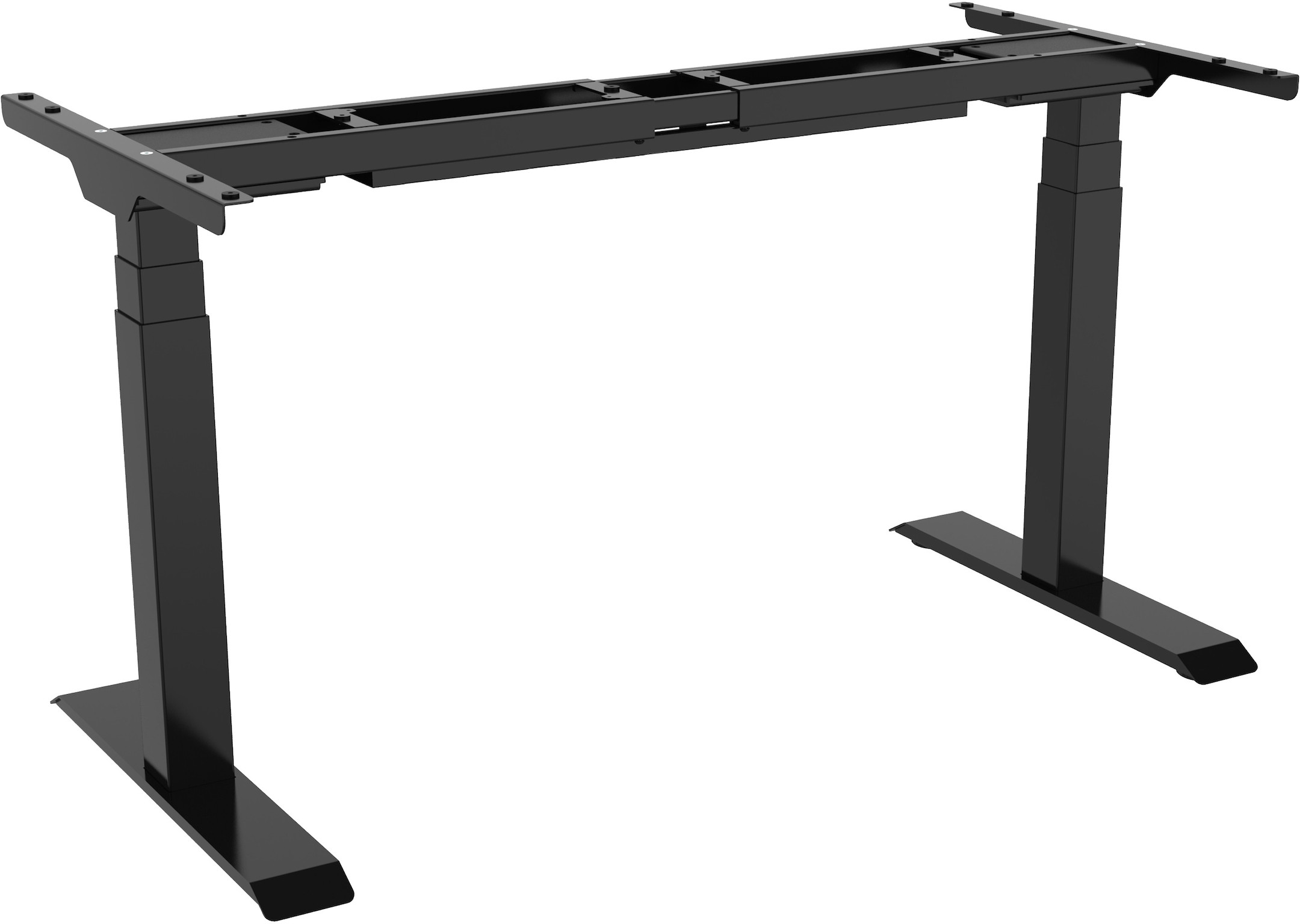 celexon elektrisch höhenverstellbarer Schreibtisch Professional eAdjust-58123 - schwarz, inkl. HPL Tischplatte 175 x 75 cm
