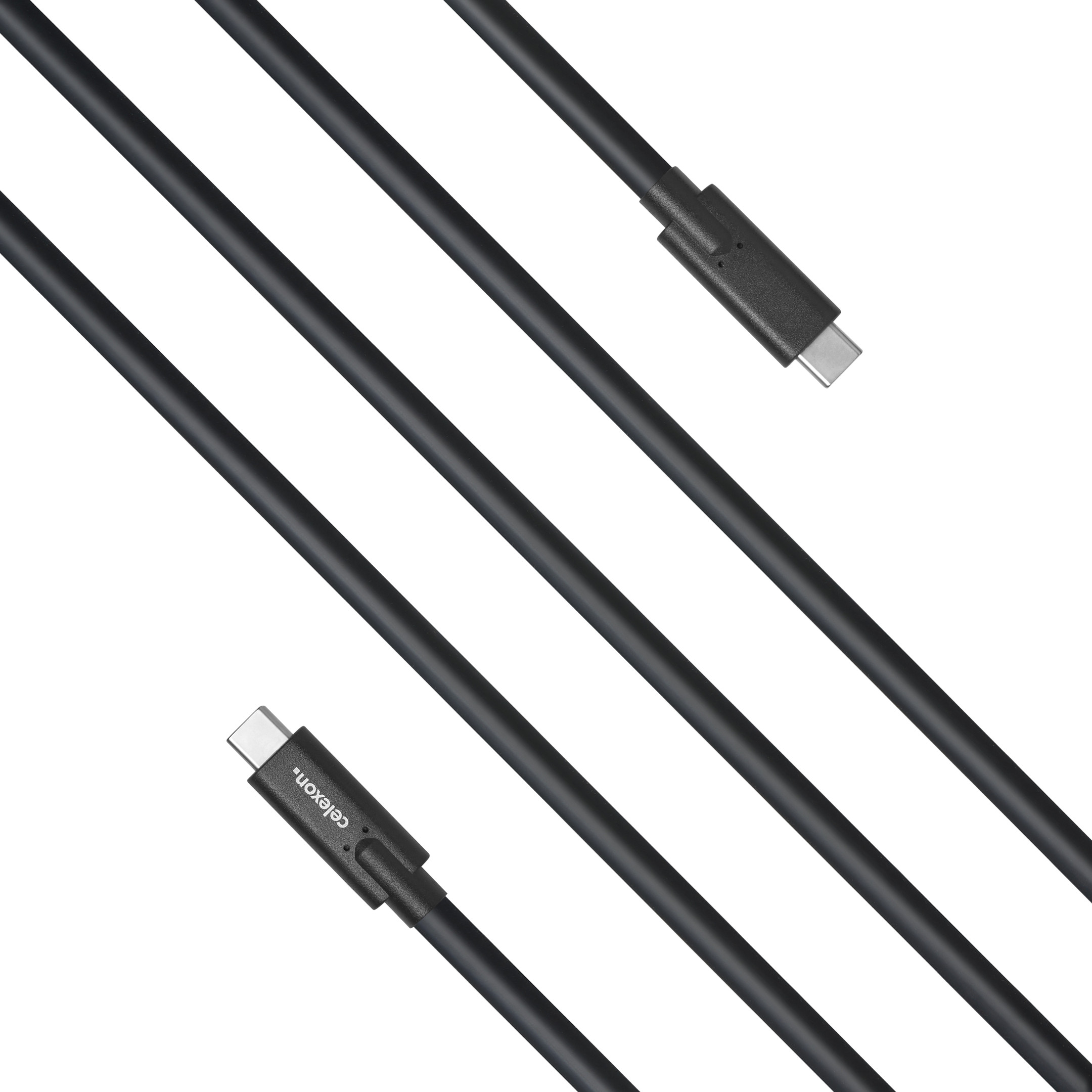 celexon USB-C Kabel - USB 3.2 Gen 2x1 0,5m schwarz