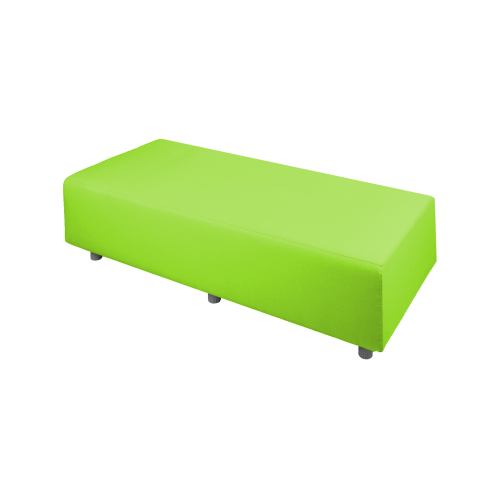 Relax! Dreiersitzhocker B/H/T: 138x39x72 cm, Stoffbezug schwer entflammbar