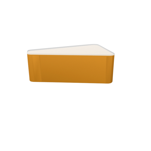 Wall In Verbindungstisch 30° ohne Füße B/H/T: 49x42x70 cm, Stoffgruppe C1/C2 (Standard), mit Milchglas